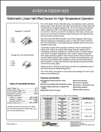 Click here to download A1323LUA Datasheet