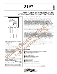 Click here to download A3197 Datasheet