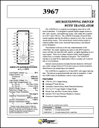 Click here to download A3967 Datasheet