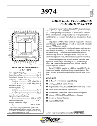 Click here to download A3974SED Datasheet