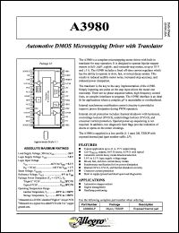 Click here to download A3980 Datasheet