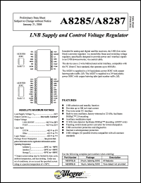 Click here to download A8285 Datasheet