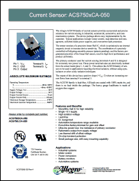 Click here to download ACS750LCA-050 Datasheet