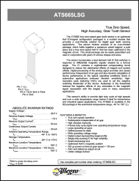 Click here to download ATS665 Datasheet