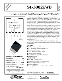 Click here to download SI-3002 Datasheet