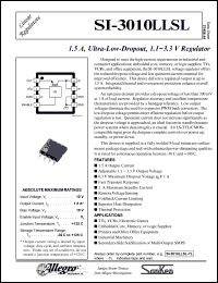 Click here to download SI-3010LLSL-TL Datasheet