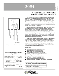 Click here to download A3054SU Datasheet