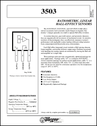 Click here to download UGN3503 Datasheet