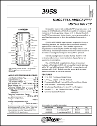 Click here to download 3958 Datasheet