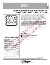 Click here to download UDN5713 Datasheet