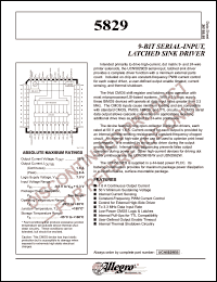 Click here to download UCN5829 Datasheet