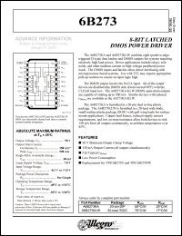 Click here to download 6B273 Datasheet