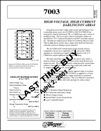 Click here to download 7003 Datasheet