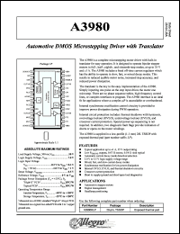 Click here to download A3980 Datasheet