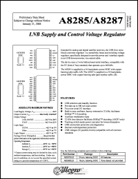 Click here to download A8285 Datasheet