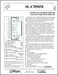 Click here to download SLA7050M Datasheet