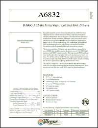 Click here to download A6832EEP-T Datasheet