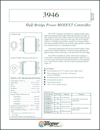 Click here to download A3946KLP-T Datasheet
