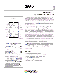 Click here to download UDK2559LB-T Datasheet