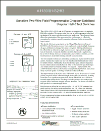Click here to download A1182ELHLT-T Datasheet