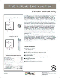 Click here to download A1212EUA-T Datasheet