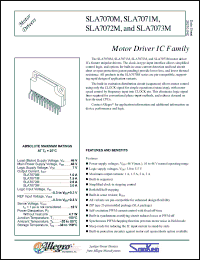 Click here to download SLA7073M Datasheet