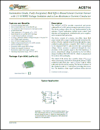 Click here to download ACS714 Datasheet