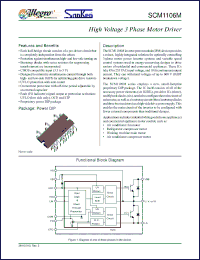 Click here to download SCM1106M Datasheet
