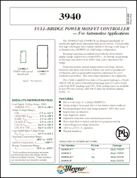 Click here to download A3940KLP-T Datasheet