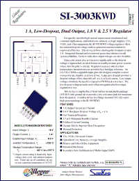 Click here to download SI-3003KWD-TL Datasheet