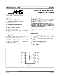 Click here to download AS3802 Datasheet