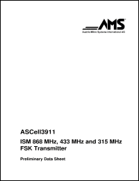 Click here to download ASCell3911 Datasheet