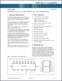 Click here to download AS1109-BSSU Datasheet