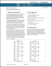 Click here to download AS1151-T Datasheet