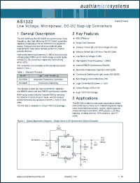 Click here to download AS1322B Datasheet