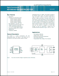 Click here to download AS1503 Datasheet
