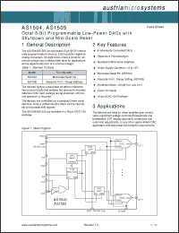 Click here to download AS1505-T Datasheet