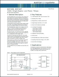 Click here to download AS1526-BSOU Datasheet