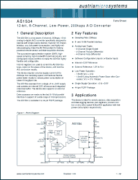 Click here to download AS1534-T Datasheet