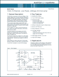 Click here to download AS1534 Datasheet