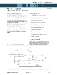 Click here to download AS1706-T Datasheet