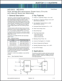 Click here to download AS1910Z-T Datasheet