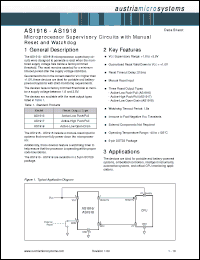 Click here to download AS1916R-T Datasheet