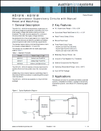 Click here to download AS1917V-T Datasheet