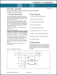 Click here to download AS1922-18-T Datasheet