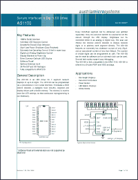 Click here to download AS1100 Datasheet