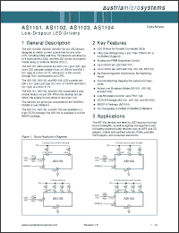 Click here to download AS1101 Datasheet