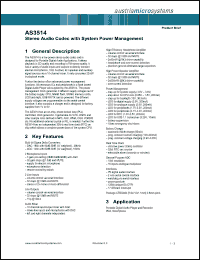 Click here to download AS1107WL-T Datasheet