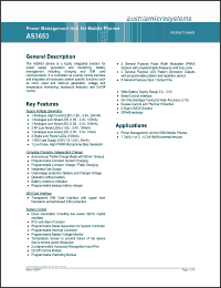 Click here to download AS3603-HFA-Z Datasheet