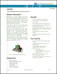 Click here to download AS5163HTSU Datasheet